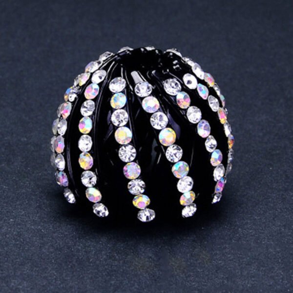 Women Bun Crystal Hair Claw Fashion Female Ponytail Headwear Horsetail Buckle Hair Clip Bird Nest Expanding Hair Accessories - Image 22