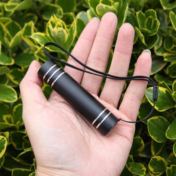 Mini Led Household Flashlight Outdoor Camping Lighting Portable Aluminum Alloy Waterproof Strong Light Rechargeable Flashlight - Image 4