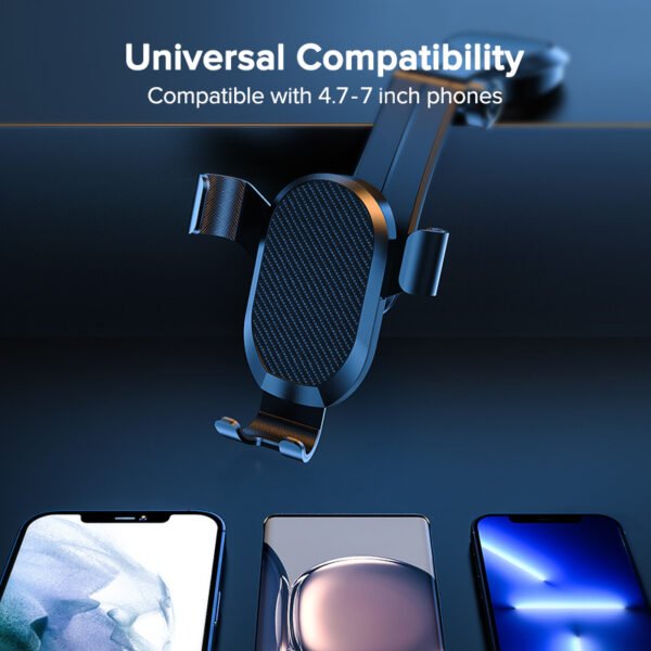 QOOVI Car Phone Holder Cell Phone Stand Smartphone Mount Gravity No Magnetic Support For iPhone 13 12 11 X Xiaomi Samsung Huawei - Image 6
