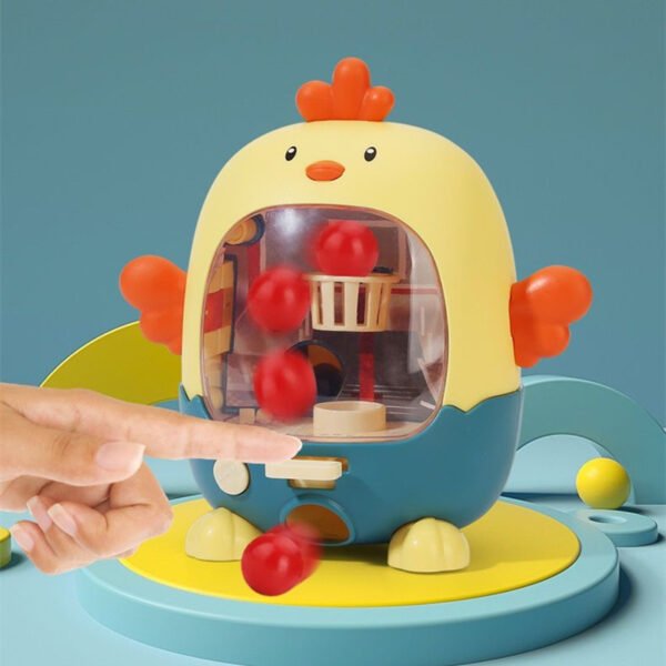 Basketball Toys Cute Shape Handheld Desktop Game Mini Finger Ball Shooting Machine for Children - Image 2