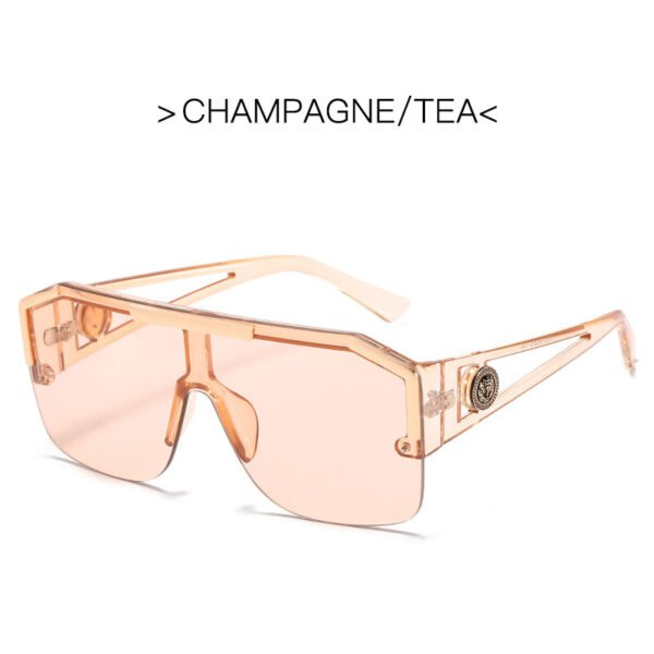 New Luxury Oversized Men Sunglasses Brand Designer Sun Glasses For Women Fashion Gradient Square Shades - Image 18