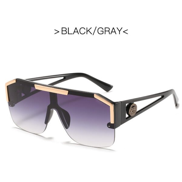 New Luxury Oversized Men Sunglasses Brand Designer Sun Glasses For Women Fashion Gradient Square Shades - Image 19