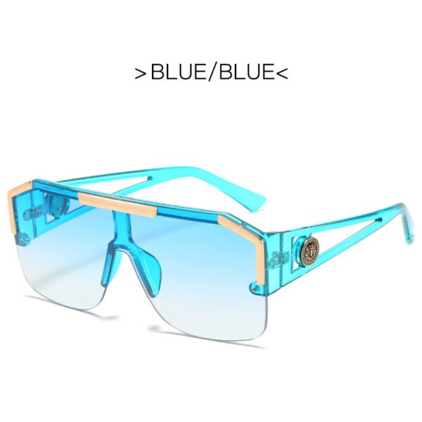 New Luxury Oversized Men Sunglasses Brand Designer Sun Glasses For Women Fashion Gradient Square Shades - Image 20