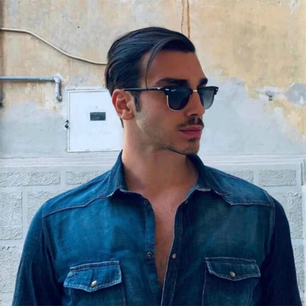 Polarized Sunglasses Men Women Brand Design Eye Sun Glasses Women Semi Rimless Classic Men Sunglasses Oculos De Sol UV400 - Image 11