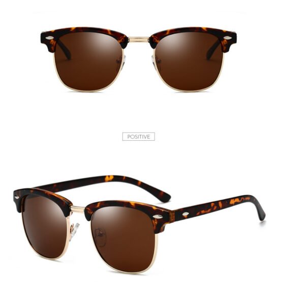 Polarized Sunglasses Men Women Brand Design Eye Sun Glasses Women Semi Rimless Classic Men Sunglasses Oculos De Sol UV400 - Image 14