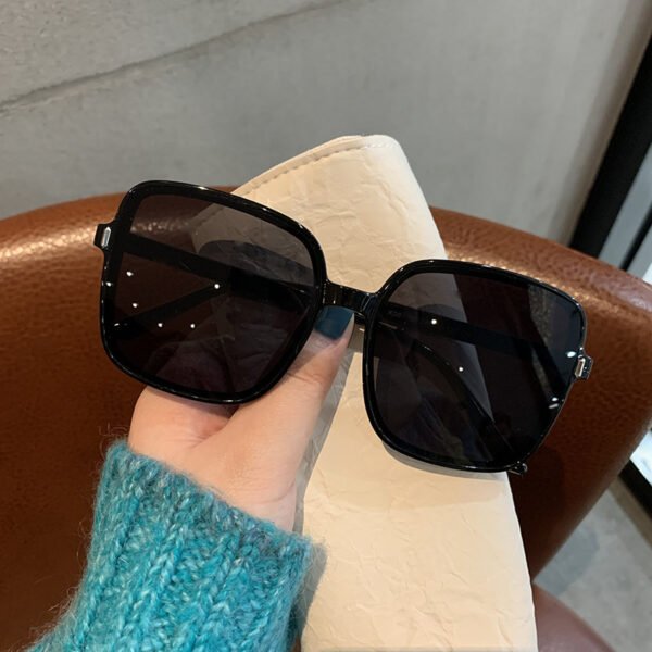 Fashion Square Sunglasses Woman Retro Vintage Gradient Sun Glasses Female Clear Lens Black White Designer Oculos De Sol UV400 - Image 11