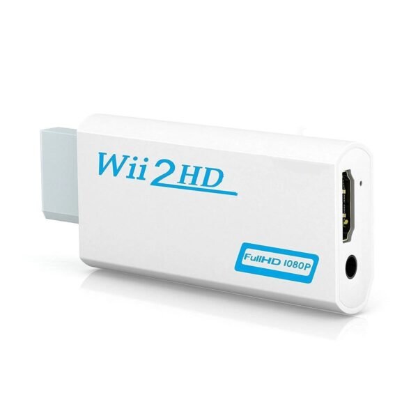 Full HD 1080P Wii to HDMI-compatible Converter Adapter Wii2HDMI-compatible Converter 3.5mm Audio for PC HDTV Monitor Display - Image 9