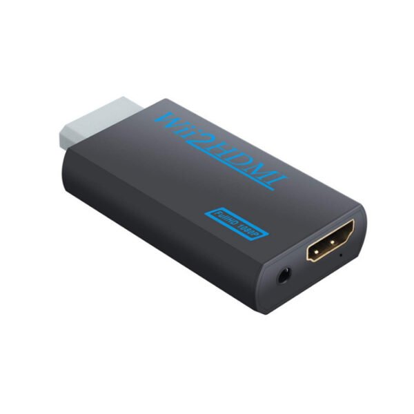 Full HD 1080P Wii to HDMI-compatible Converter Adapter Wii2HDMI-compatible Converter 3.5mm Audio for PC HDTV Monitor Display - Image 8