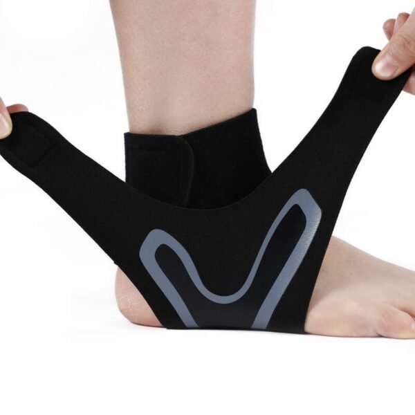 1Pair Sport Ankle Stabilizer Brace Compression Ankle Support Tendon Pain Relief Strap Foot Sprain Injury Wraps Run Basketball - Image 4