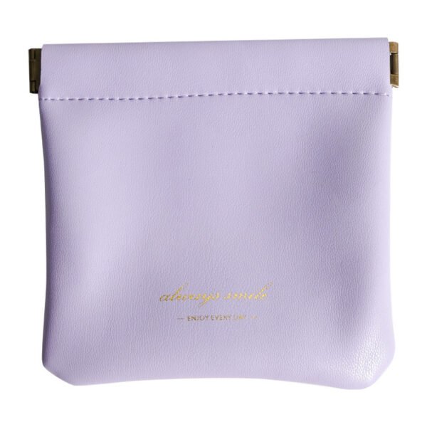Unisex PU Leather Portable Coin Purse Small Earphone Bag Headphone Organizer Mini Sundry Cosmetic lipstick Change Storage Bag - Image 36