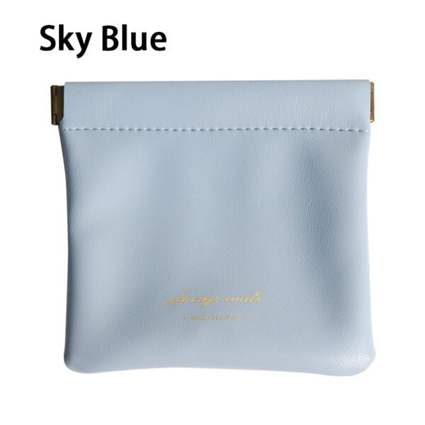 Unisex PU Leather Portable Coin Purse Small Earphone Bag Headphone Organizer Mini Sundry Cosmetic lipstick Change Storage Bag - Image 50