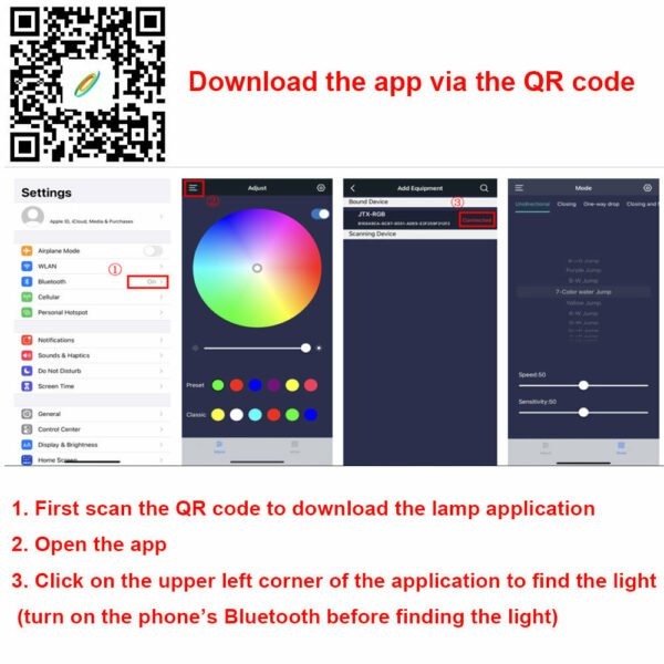 RGB Symphony Lights LED Sound Control Light Music Rhythm Ambient Pickup Lamp App Control Strip Light For Computer Desktop Decor - Image 13
