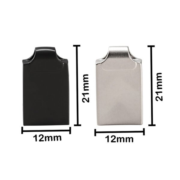Mini USB Flash Drives 64GB High Speed Pen Drive Fashion Memory Stick Metal Free Key Chain Pendrive Black Storage Devices Silver - Image 10