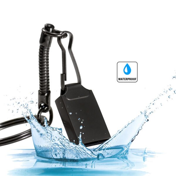 Mini USB Flash Drives 64GB High Speed Pen Drive Fashion Memory Stick Metal Free Key Chain Pendrive Black Storage Devices Silver - Image 12