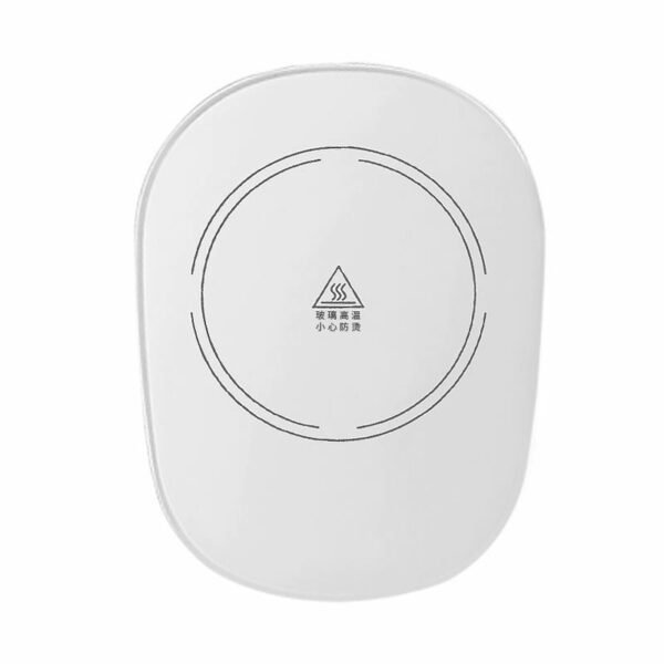 Electric Heated Coffee Mug Heating Coaster for Home Office Milk Tea Water Heating Mat Smart Thermostatic Warmer Pad - Image 8