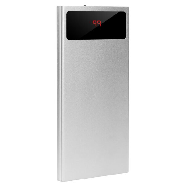 20000mAh Power Bank Ultra Thin External Battery Pack Phone Charger Dual USB Ports Flashlight Battery Remain Display - Image 20