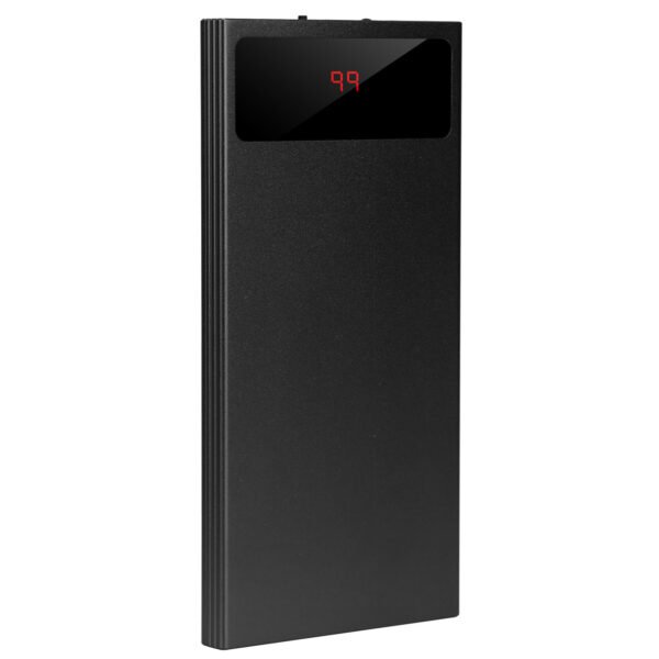 20000mAh Power Bank Ultra Thin External Battery Pack Phone Charger Dual USB Ports Flashlight Battery Remain Display - Image 12
