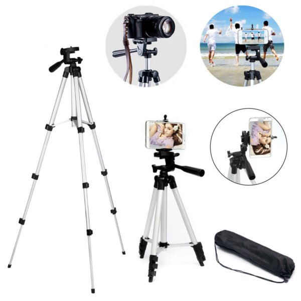 Professional Camera Tripod Stand Holder Mount For Cell Phone, Portable Tripod, Mobile Phone Live Stream Holder, Camera Tripod - Image 4