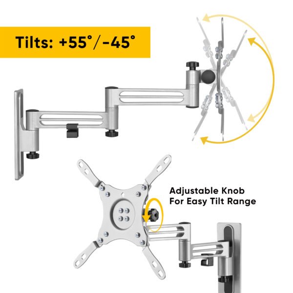 Atlantic Full Motion Lockable RV TV Mount for 23-43" - Image 8