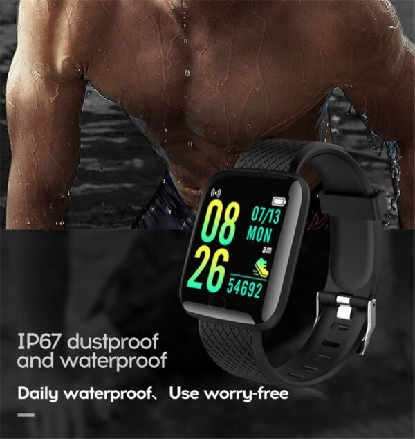 Smart Watch Heart Rate Sleep Monitoring Blood Pressure Smartwatch Men Women Fitness Tracker Watch For Android IOS - Image 13