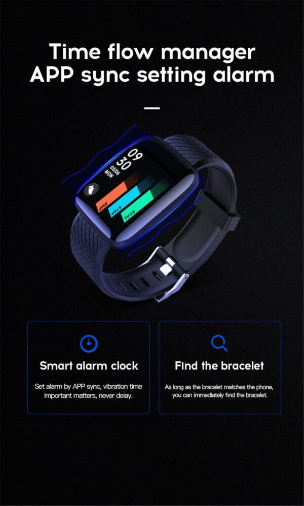 Smart Watch Heart Rate Sleep Monitoring Blood Pressure Smartwatch Men Women Fitness Tracker Watch For Android IOS - Image 18