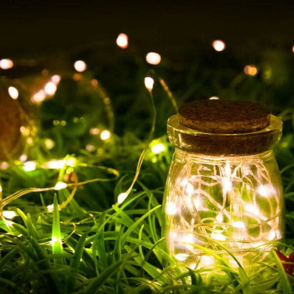 Mini Fiery 100 Lights Shine Like Firebugs With Solar Power - Image 17