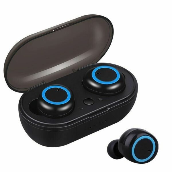 Waterproof Bluetooth 5.0 Wireless Earbuds Headphone Headset Noise Cancelling TWS Bluetooth Wireless Earbuds with Microphone- Stereo Sound in-Ear Bluetooth Headset True Wireless Earbuds - Image 7