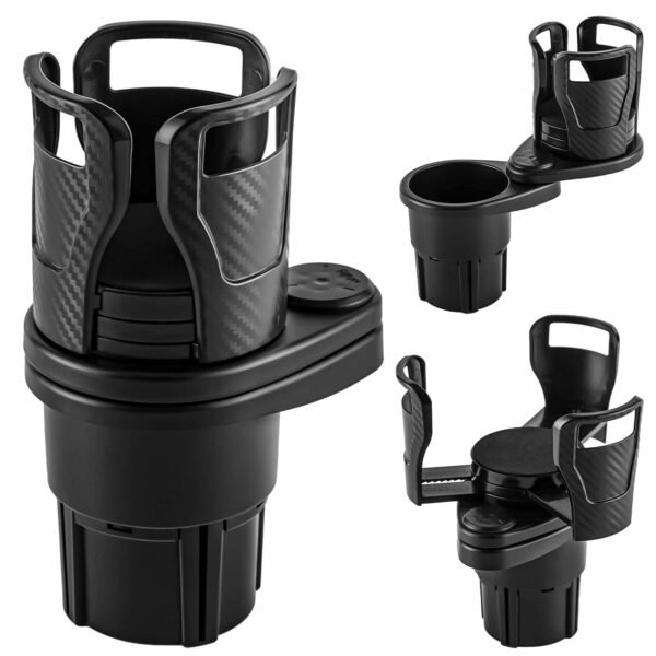 Car Drinking Bottle Holder 360 Degrees Rotatable Water Cup Holder Sunglasses Phone Organizer Storage Car Interior Accessories - Image 7