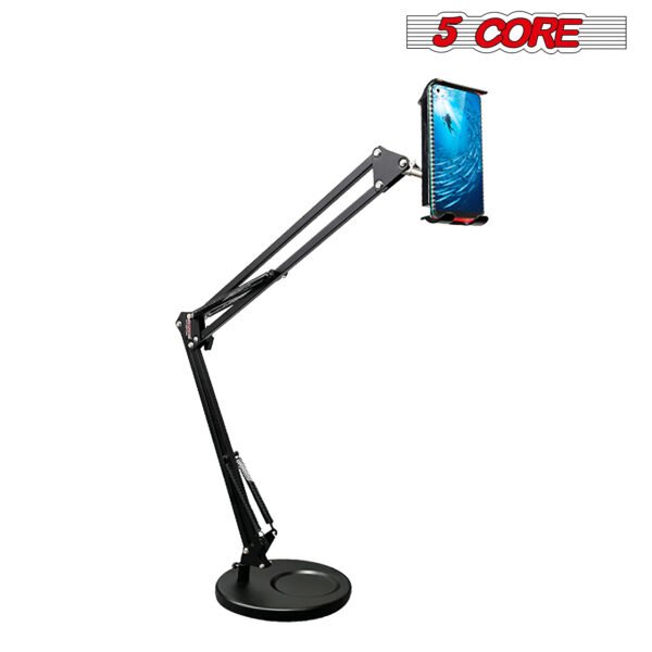 Phone Holder Stand Universal Phone Mount Flexible 360°„ Rotation Long Arm Cell Phone Holder for Bed; Office; Kitchen 5 Core ARM MOB - Image 2