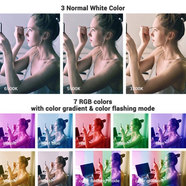 7in RGB Dual Ring Light - Image 19