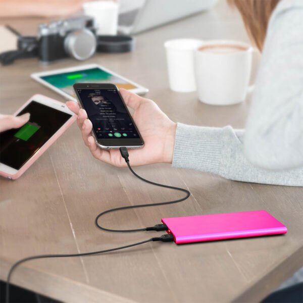 20000mAh Power Bank Ultra-thin External Battery Pack Phone Charger - Image 13