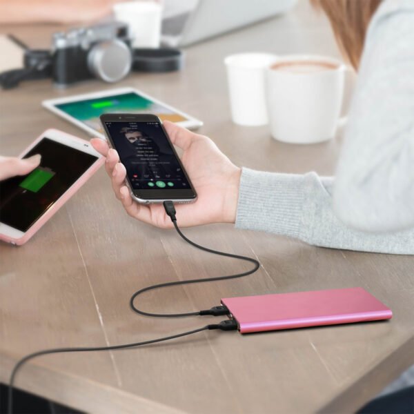 20000mAh Power Bank Ultra-thin External Battery Pack Phone Charger - Image 17