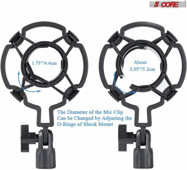 XLR Microphone Condenser Mic for Computer Gaming; Podcast Tripod Stand Kit for Streaming; Recording; Vocals; Voice; Cardioids Studio Microphone 5 Core RM 7 BLU - Image 7