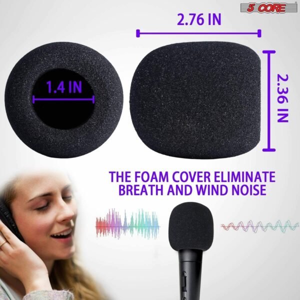 XLR Microphone Condenser Mic for Computer Gaming; Podcast Tripod Stand Kit for Streaming; Recording; Vocals; Voice; Cardioids Studio Microphone 5 Core RM 7 BLU - Image 8